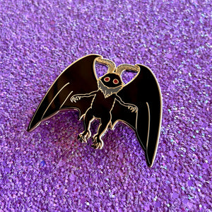 Mothman Enamel Pin