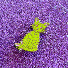 Load image into Gallery viewer, Cactus Cat Enamel Pin
