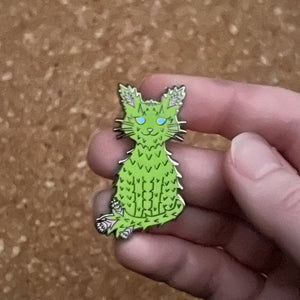 Cactus Cat Enamel Pin