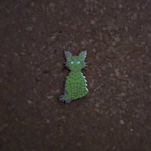 Cactus Cat Enamel Pin