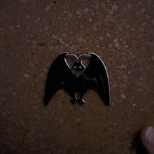 Load image into Gallery viewer, Mothman Enamel Pin
