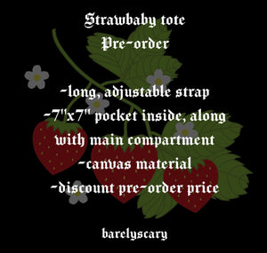 Strawbaby Tote Bag