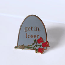 Load image into Gallery viewer, Tombstone Enamel Pin
