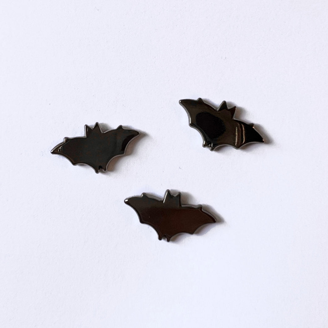 Mini Bat Enamel Pins (3ct)