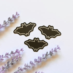 Mini Bat Stickers (3ct)