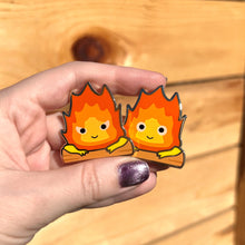 Load image into Gallery viewer, Fire Demon Enamel Pin
